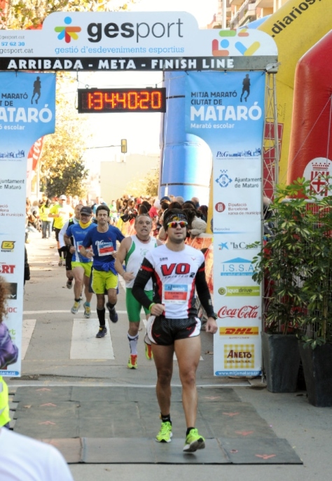 Mitja Marató Mataró 2014.   1h 31'41''
